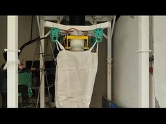 2 Ton Dokuma Big Bag Dolum ve Paketleme Makinası, Toz Granül Ton Torba Makinası