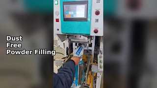 Burgu valf dolgusu, valf paketleyici, burgu paketleyici, ultrasonik sızdırmazlık ile burgu valf torbası doldurucu