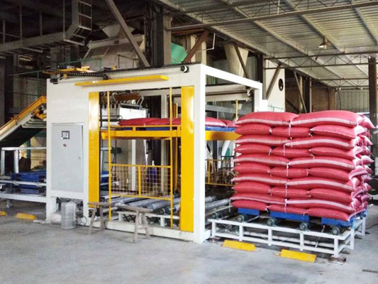 Sack Conventional Bag Palletizer Drum Box Carton Palletizer Machine Water Pack